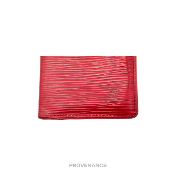 🔴 Louis Vuitton Pocket Organizer - Red Epi Leather - Picture 5 of 10